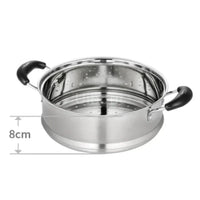 Casserole Marmite Inox Double Fond - Pro - Purcook
