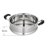 Casserole Marmite Inox Double Fond - Pro - Purcook