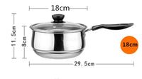 Casserole Marmite Inox Double Fond - Pro - Purcook