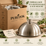 Cloche de Service Inox – Présentation Élégante & Plats Chauds - Purcook
