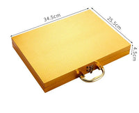 Coffret 24 Couverts Dorés Inox | Design Royal Européen - Purcook