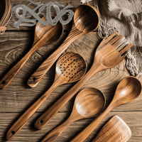 Cuillère en bois naturel . - Purcook