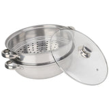 Cuiseur Vapeur Inox 2 - en - 1 | Marmite & Panier Vapeur - Purcook