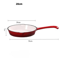 Duo Poêles Fonte Émaillée 20cm & 26cm - Purcook