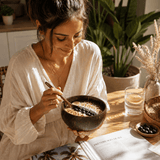 Ensemble Bol Noix Coco & Cuillères Bois - Set Écologique - Purcook