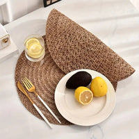 Ensemble de 4 sets de table en jute naturelle – Élégance et durabilité - Purcook