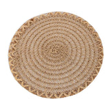 Ensemble de 4 sets de table en jute naturelle – Élégance et durabilité - Purcook