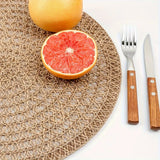 Ensemble de 4 sets de table en jute naturelle – Élégance et durabilité - Purcook