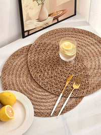 Ensemble de 4 sets de table en jute naturelle – Élégance et durabilité - Purcook