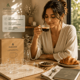 Lot 6 Tasses Café Verre 120ml - Expresso - Purcook