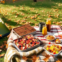 Lot de 3 Boîtes Alimentaires Inox Hermétiques - Empilables avec Couvercles Transparents - Purcook casserole en inox purcook alternative a lecreuset, cristel, atma, ikea, debuyer, saine, amazon, cdiscount, mathon, scandvie, ninja