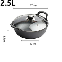 Marmite en Fonte Émaillée 25cm 2,5L - Purcook