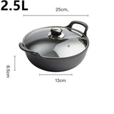 Marmite en Fonte Émaillée 25cm 2,5L - Purcook
