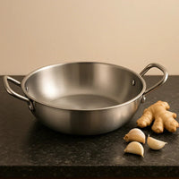 Marmite en inox avec poignée. - Purcook faitout , marmite induction , faitout inox , alternative Cristel , lagostina, debuyer , staub , Ikea , Amazon , Cdiscount , grande marques , marmite  , cocotte , mauviel , Tefal , beka , citram  , 2 en 1 , acier inoxydable