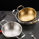 Marmite en inox avec poignée. - Purcook  faitout , marmite induction , faitout inox , alternative Cristel , lagostina, debuyer , staub , Ikea , Amazon , Cdiscount , grande marques , marmite  , cocotte , mauviel , Tefal , beka , citram  , 2 en 1 , acier inoxydable