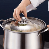 Marmite en inox - Purcook  faitout en inox, faitout inox, cocotte en inox, cocotte inox, maarmite inox alternative crystel, scandvie, atma, saine, amazone, cdiscount, ikea, debuyer , beka, mauviel et tefal 