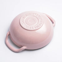 Marmite Hollandaise en Fonte Émaillée Rose 21cm - Purcook