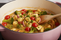 Marmite Hollandaise en Fonte Émaillée Rose 21cm - Purcook