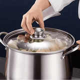 Marmite Inox 6L Grande Capacité - Tous Feux Induction Four - Purcook