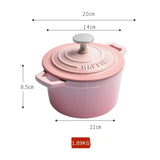 Mini Cocotte en Fonte Émaillée 1L | Individuelle Colorée - Purcook