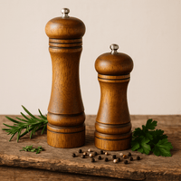 Moulin à Sel Poivre Épices Bois de Chêne - Purcook