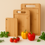 Planche a découper en bois.