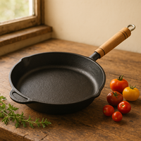 Poêle en fonte 25cm,avec ou sans couvercle. Rupture de stock