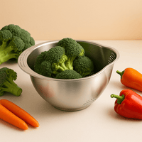 Passoire en inox pour fruits, légumes, riz. - Purcook