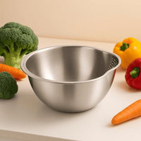 Passoire en inox pour fruits, légumes, riz. - Purcook