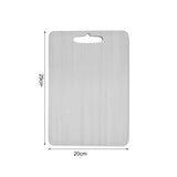 Planche à découper, en inox sain. - Purcook  alternative a lecreuset, cristel, atma, ikea, debuyer, saine, amazon, cdiscount, mathon, scandvie, beko ,  ,mauviel  , acier inoxydable,  tefal ,  planche de découpe