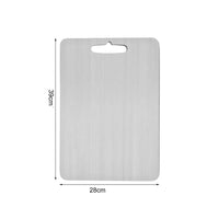 Planche à découper, en inox sain. - Purcook  alternative a lecreuset, cristel, atma, ikea, debuyer, saine, amazon, cdiscount, mathon, scandvie, beko ,  ,mauviel  , acier inoxydable,  tefal ,  planche de découpe