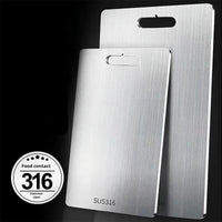 Planche de découpe en inox professionnel. - Purcook