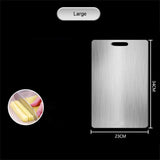 Planche de découpe en inox professionnel. - Purcook