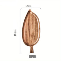 Plateau de service en bois (1 pièce) – Élégant et polyvalent - Purcook Purcook alternative a lecreuset, cristel, atma, ikea, debuyer, saine, amazon, cdiscount, mathon, scandvie, ninja