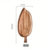 Plateau de service en bois (1 pièce) – Élégant et polyvalent - Purcook Purcook alternative a lecreuset, cristel, atma, ikea, debuyer, saine, amazon, cdiscount, mathon, scandvie, ninja