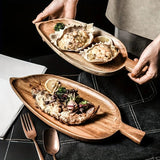 Plateau de service en bois (1 pièce) – Élégant et polyvalent - Purcook Purcook alternative a lecreuset, cristel, atma, ikea, debuyer, saine, amazon, cdiscount, mathon, scandvie, ninja