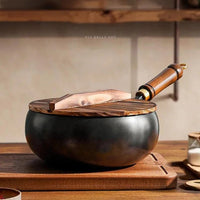 Poêle en Fer Forgé Artisanale 24 - 28cm - Purcook