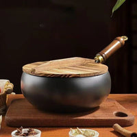 Poêle en Fer Forgé Artisanale 24 - 28cm - Purcook