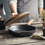 Poêle en fonte 25cm,avec ou sans couvercle. Rupture de stock - Purcook