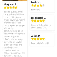 Poêle en fonte mini. - Purcook