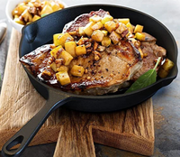 Poêle en Fonte Pré - Assaisonnée 14/16/20cm - Purcook faitout ,alternative a lecreuset, cristel, atma, ikea, debuyer, saine, amazon, cdiscount, mathon, scandvie, ninja, poele fer 