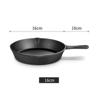 Poêle en Fonte Pré - Assaisonnée 14/16/20cm - Purcook faitout ,alternative a lecreuset, cristel, atma, ikea, debuyer, saine, amazon, cdiscount, mathon, scandvie, ninja, poele fer 