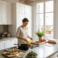 Poêle en Fonte Pré - Assaisonnée 14/16/20cm - Purcook faitout ,alternative a lecreuset, cristel, atma, ikea, debuyer, saine, amazon, cdiscount, mathon, scandvie, ninja, poele fer 