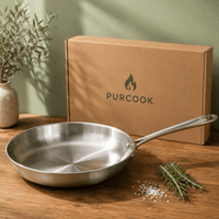 Poêle en Inox 18/10 Quotidienne - Purcook
