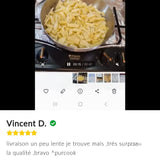 Poêle en Inox 18/10 Quotidienne - Purcook