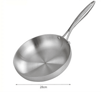 Poêle en Inox 18/10 Quotidienne - Purcook