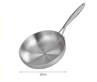 Poêle en Inox 18/10 Quotidienne - Purcook