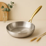 Poêle en inox, professionnel. - Purcook poele , sauteuse induction , acier inoxydable , alternative de Buyer , Cristel , Ikea , Amazon , atma mathon sacandvie  ect , Cdiscount 