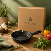 Poêle Fonte Mini 1 Personne - Cuisson Saine - Purcook