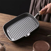 Poêle Grill Fonte Carrée 24cm - Purcook